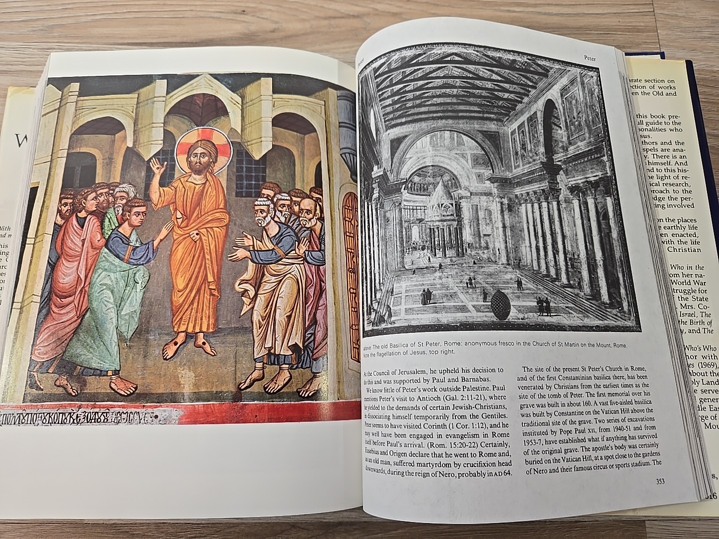 WHO&rsquo;S WHO IN THE BIBLE Two vols in One Old And New Testament & Apocrypha HC 1980