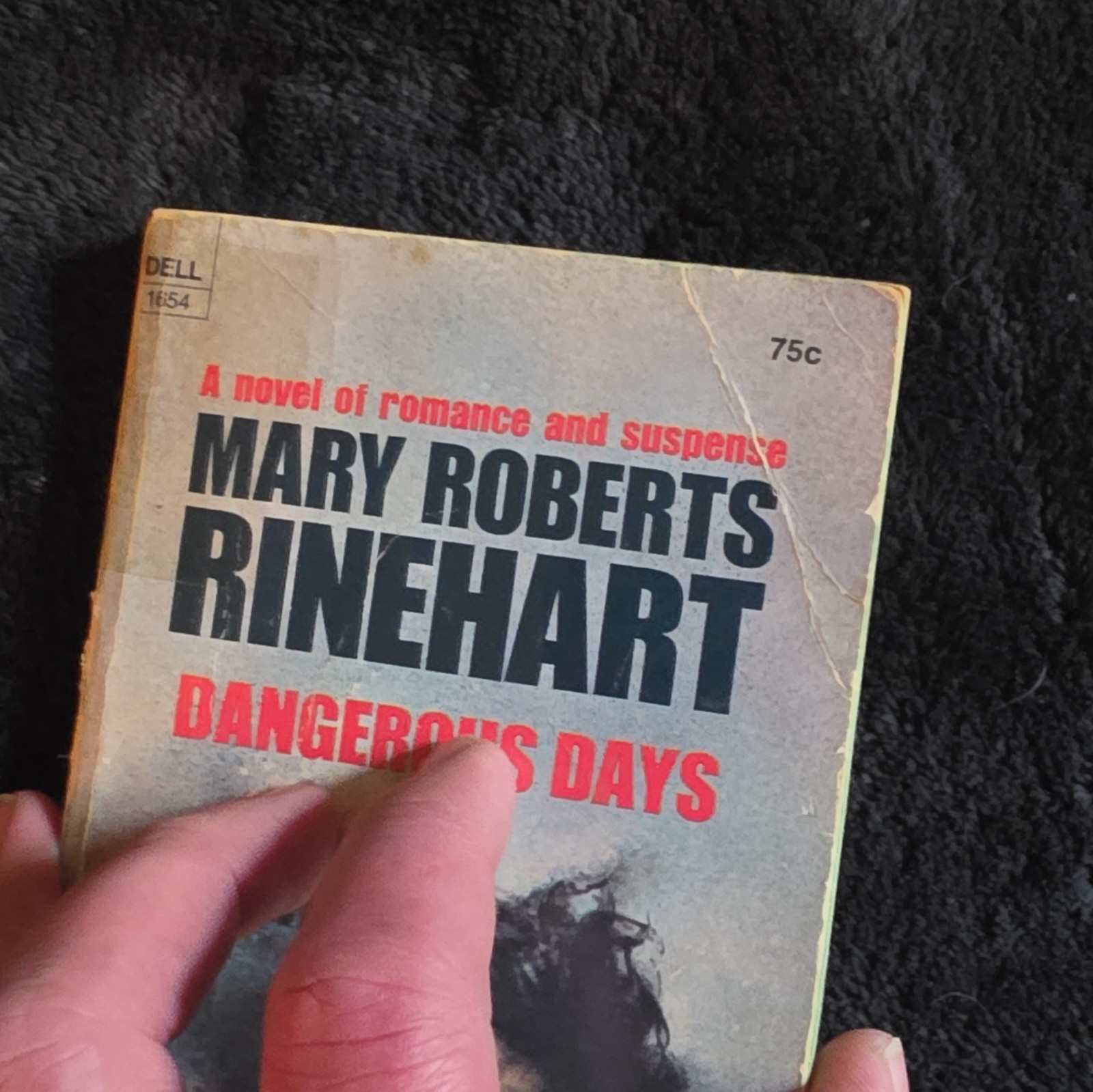 Lot of 8 Vintage Mary Roberts Rinehart Dell Paperback Gothic Mystery Books 60/70