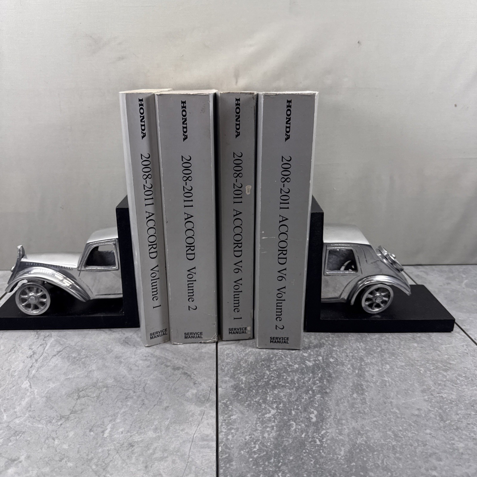 OEM 2008 – 2011 Honda Accord Volume 1 & 2 Service Manuals W/ V6 Supplements
