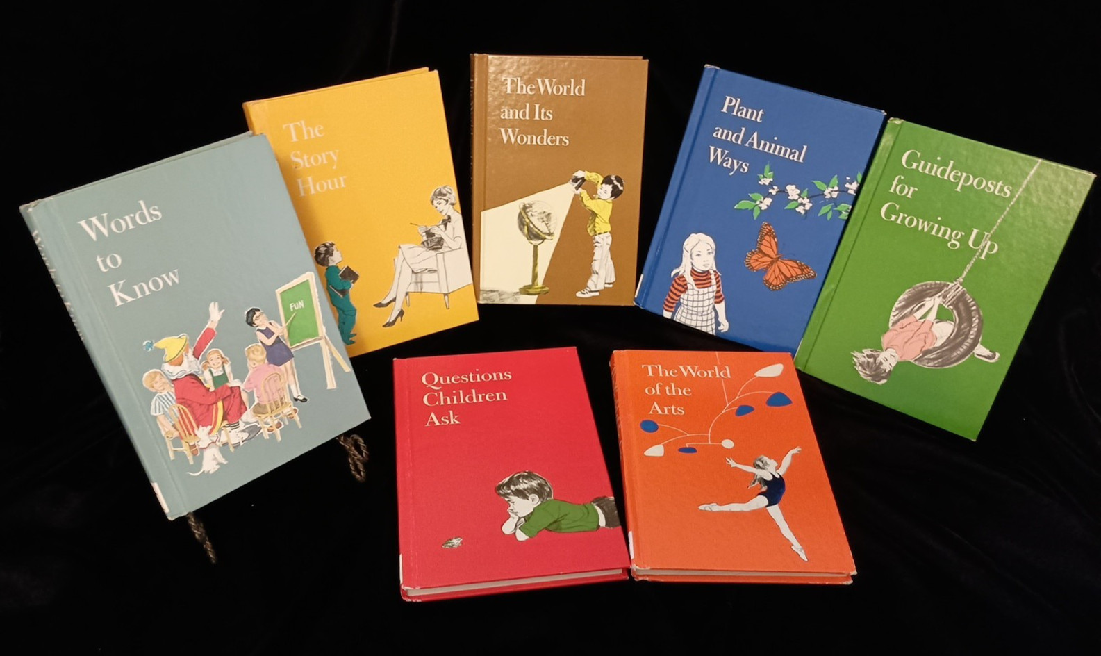 Vintage 1980s Child Horizons Books Lot 7 EUC Christian Home School Kids Values