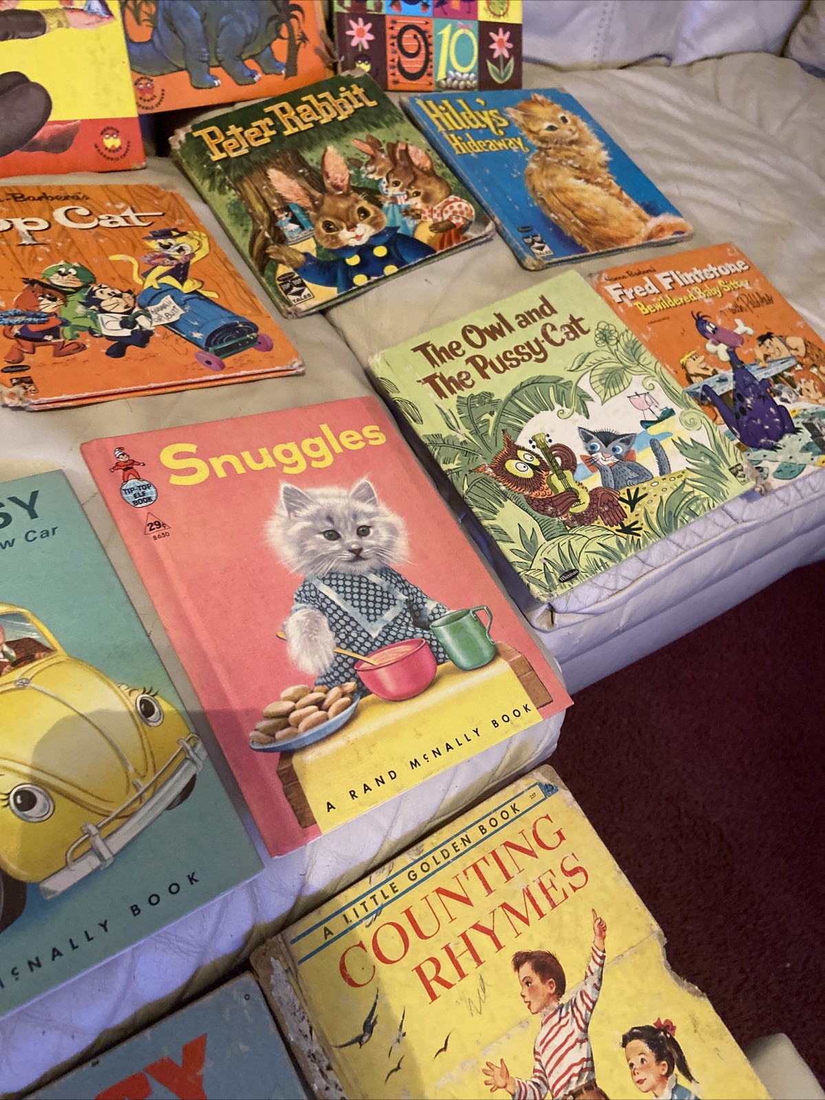 Lot of 21 Vintage Children&rsquo;s Books 1950s 60s 70s Wonder Books Tip-top Rand Mcnal