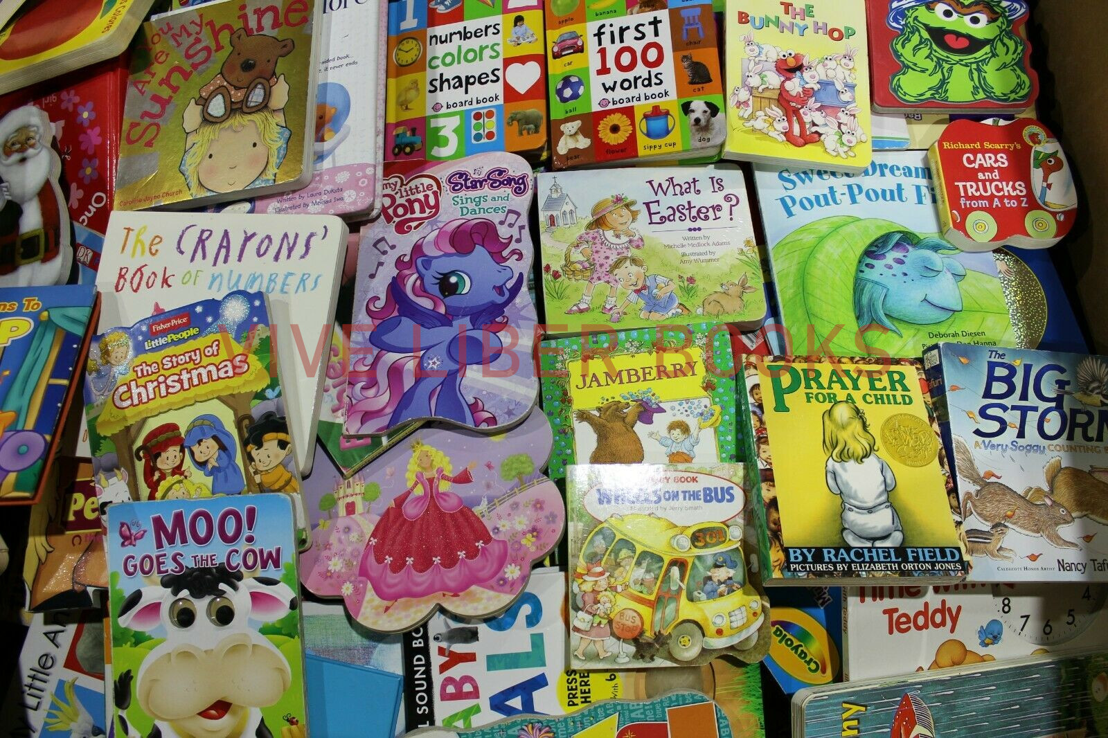 Lot of 20 – Board Books for Children&rsquo;s/ Kids/ Toddler Babies/Preschool/Daycare