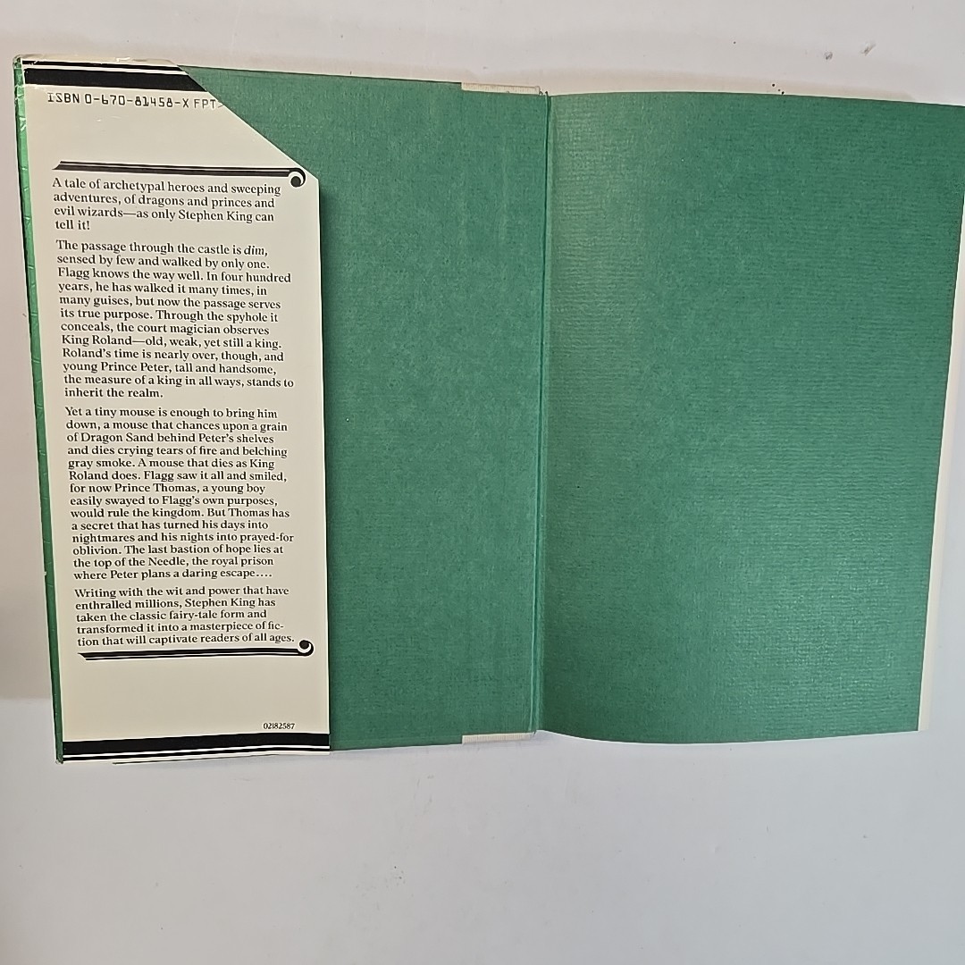 The Eyes of the Dragon by Stephen King HC 1987 With Dust Jacket 1st Edition