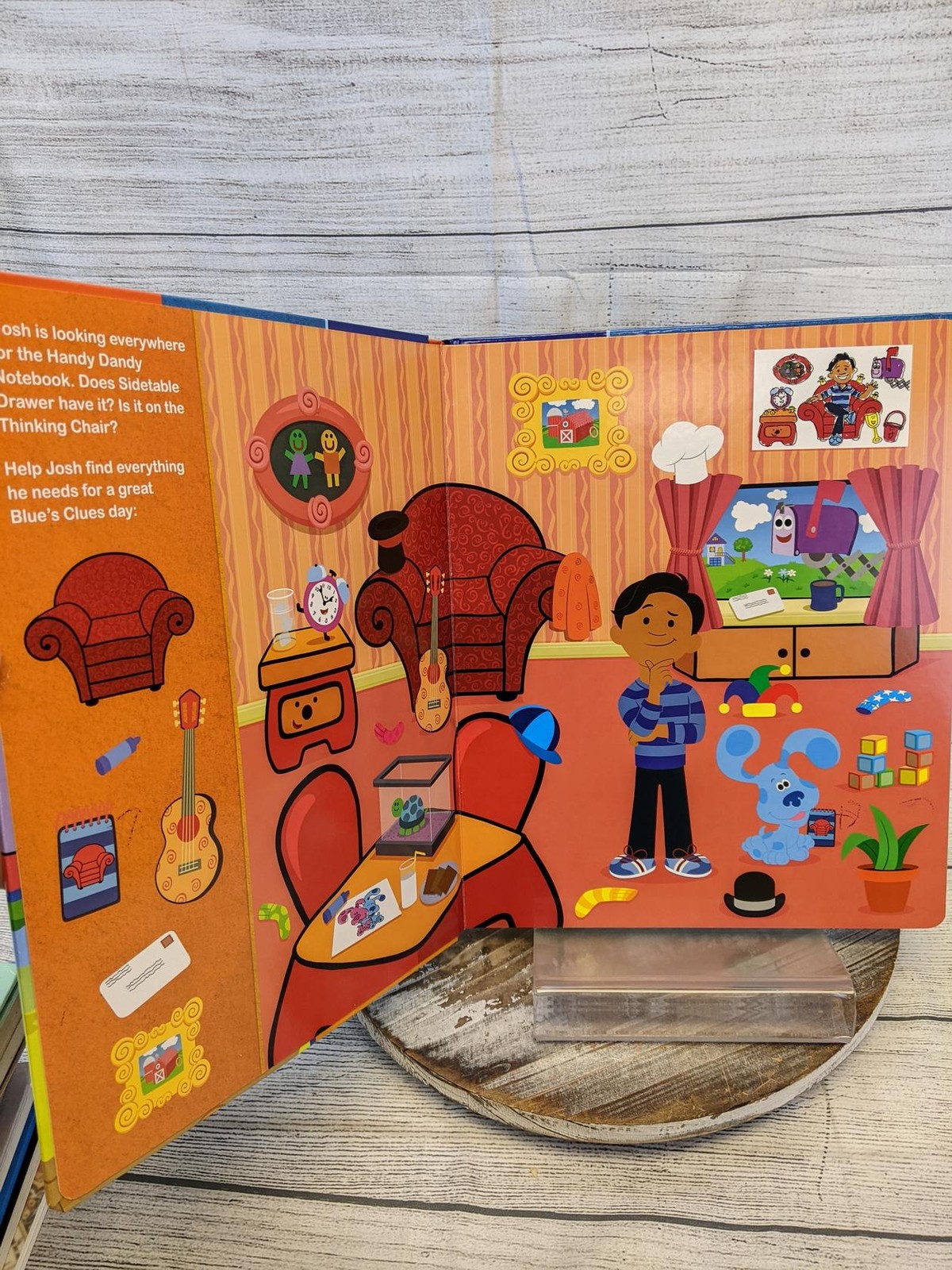 Nickelodeon Blue&rsquo;s Clues & You – First Look and Find Activity Book