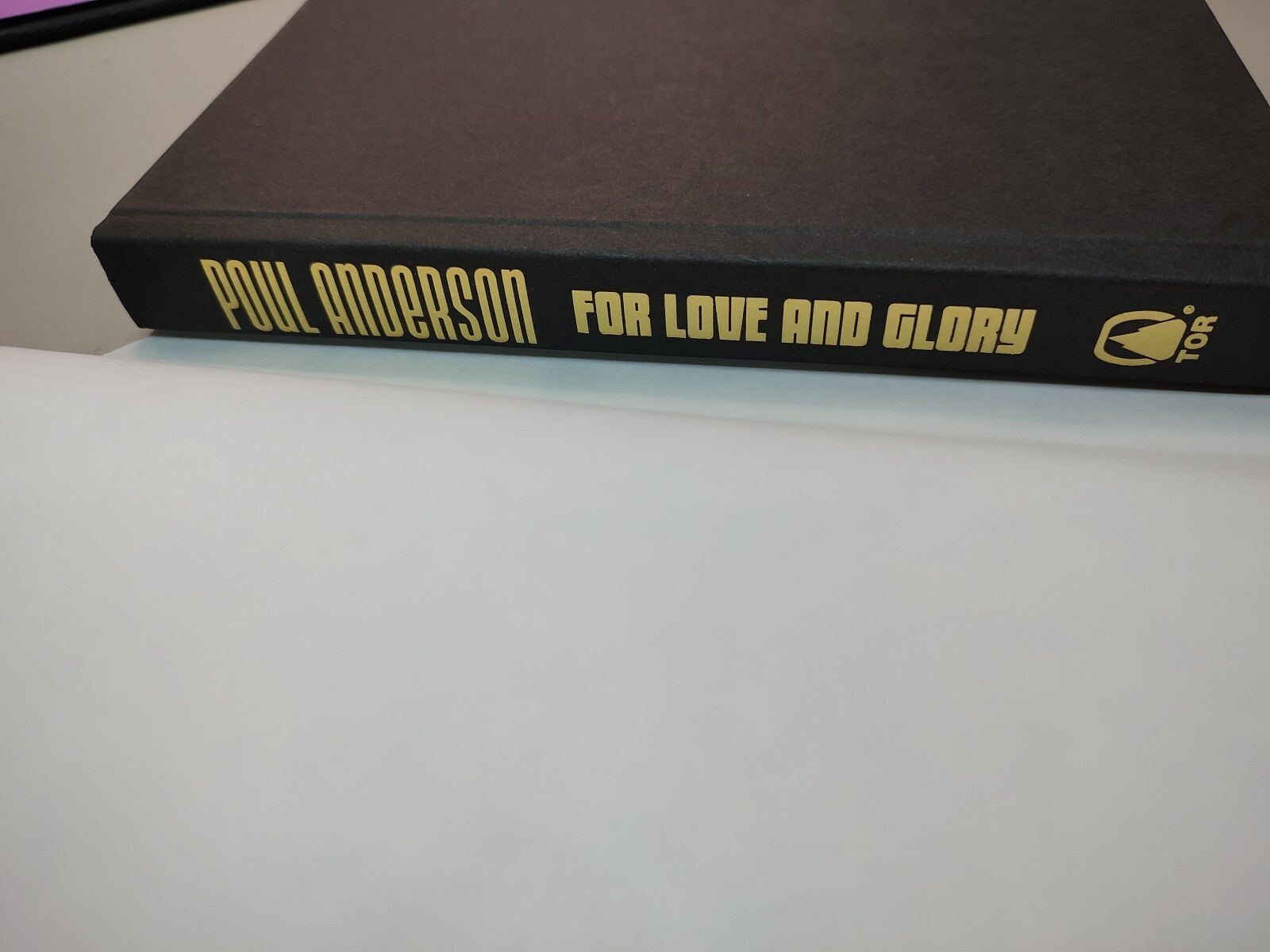 For Love And Glory by Poul Anderson 2003 Hardcover DJ Brand New
