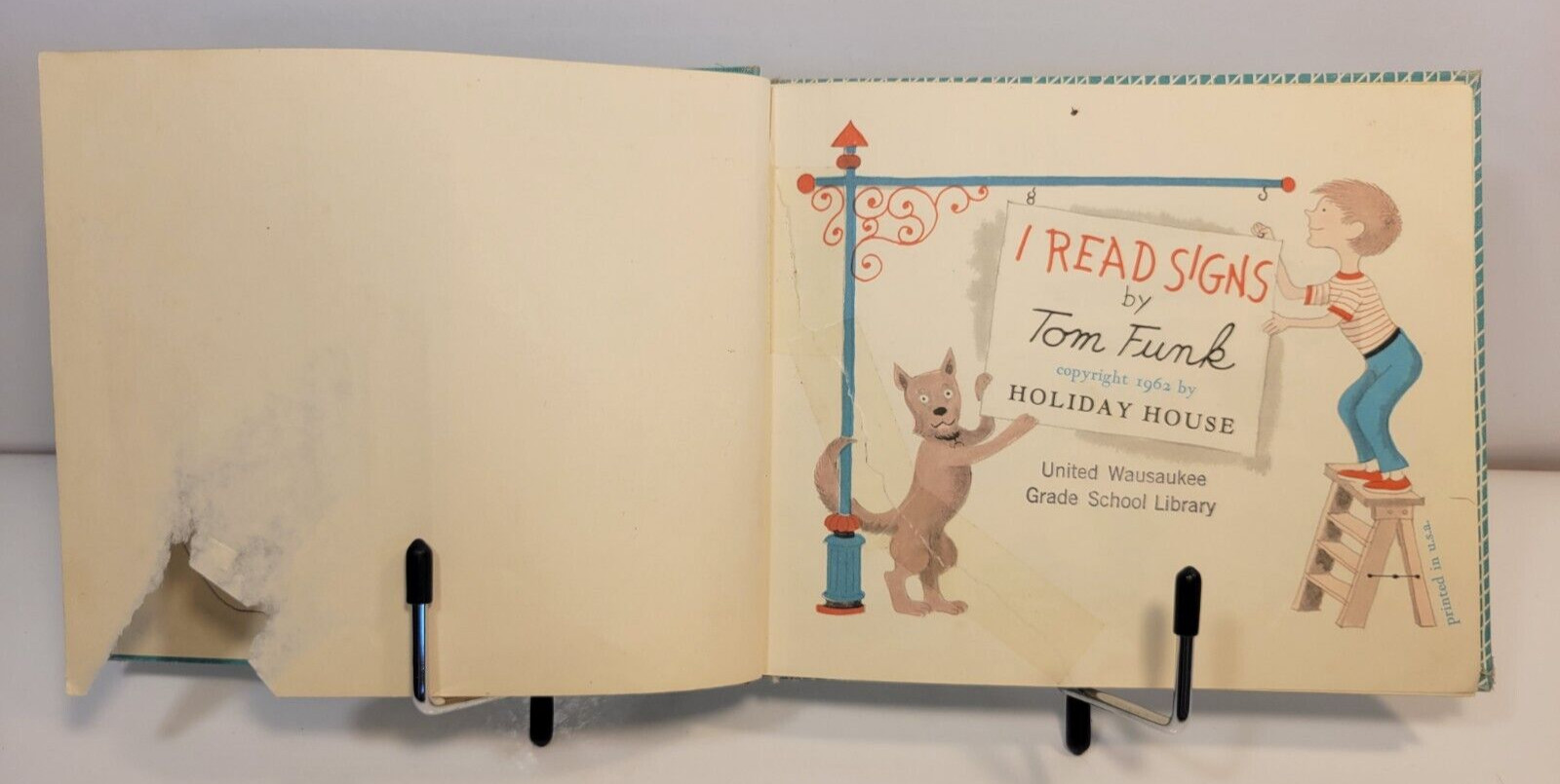 Tom Funk – I Read Signs – 1962 – HC