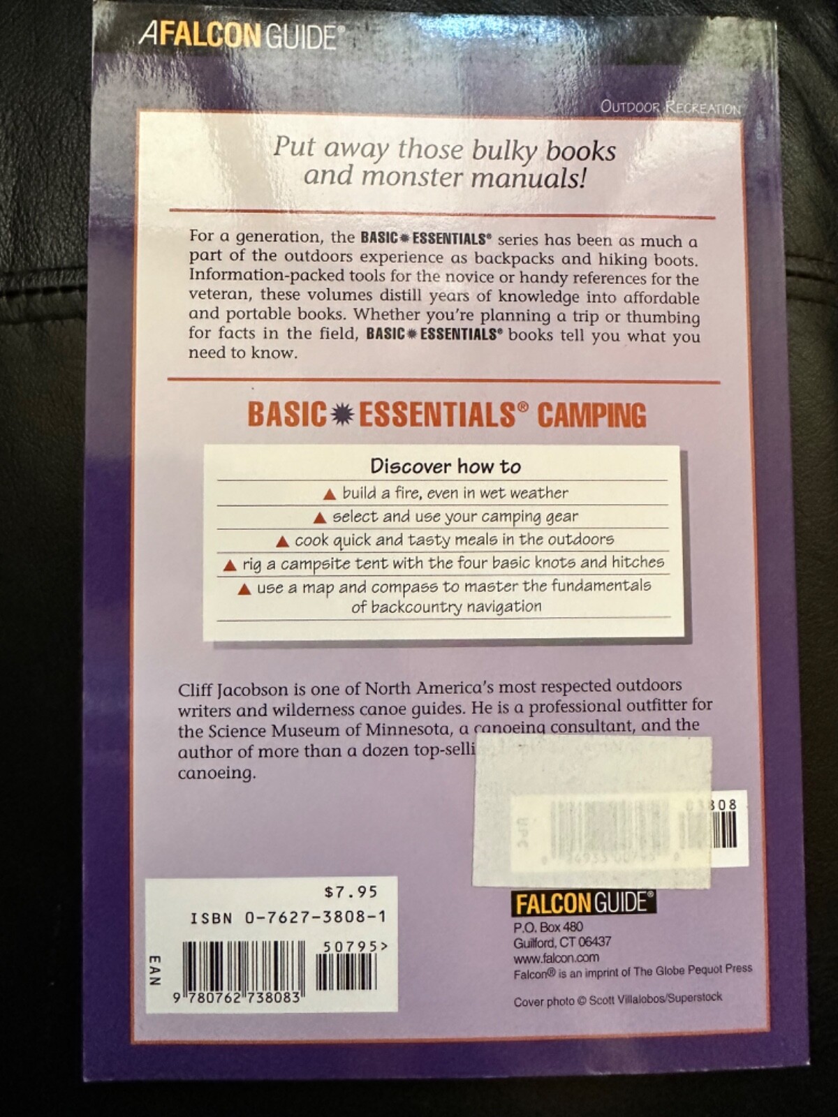 Basic Essentials Ser.: Camping by Cliff Jacobson (2005, Perfect, Revised…