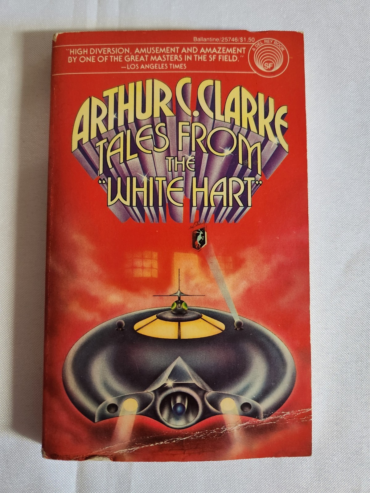 5 VTG Arthur C. Clarke Paperbacks – Earthlight, Childhood&rsquo;s End, White Heart +