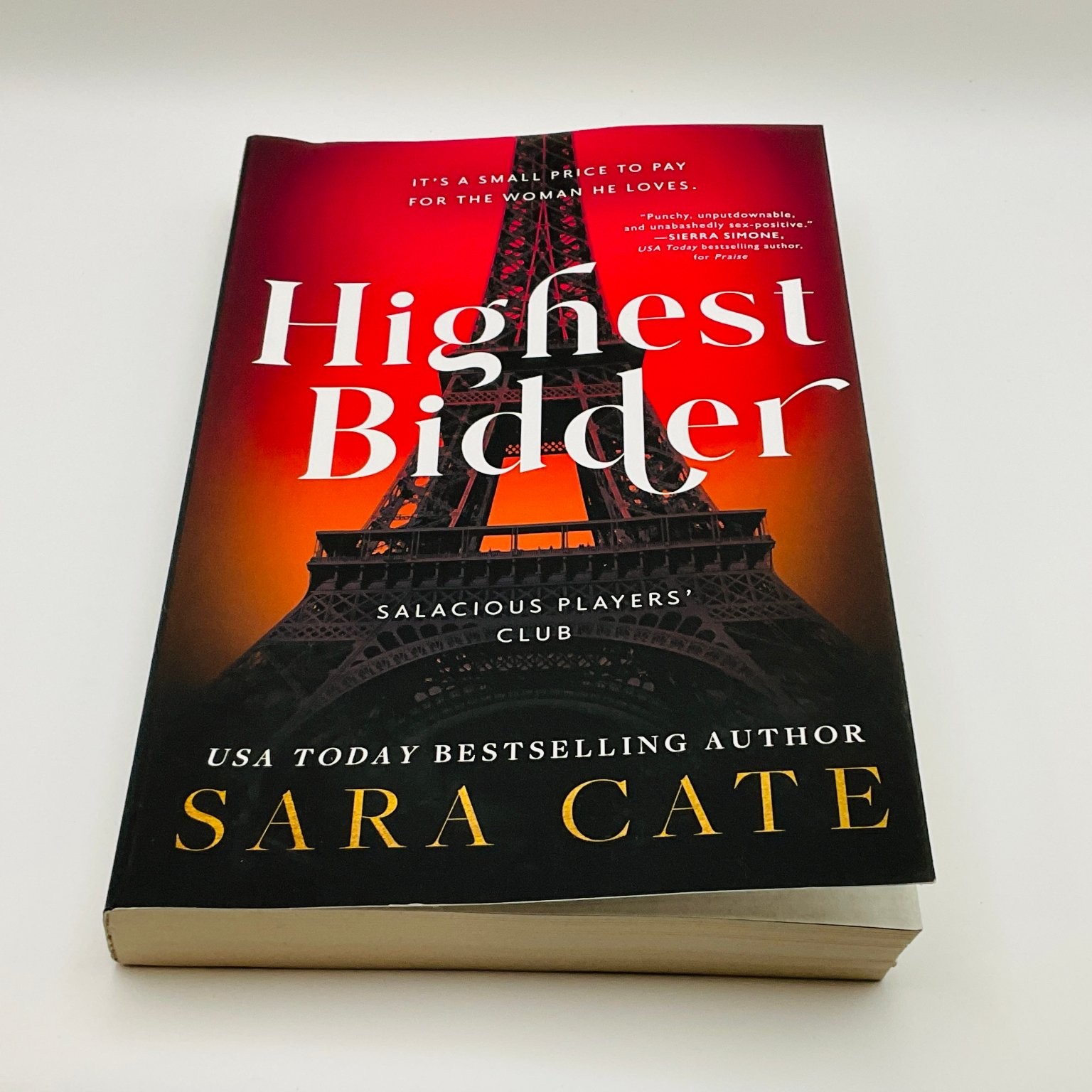 Highest Bidder Sara Cate 2022 Salacious Players&rsquo; Club Romance Sourcebooks