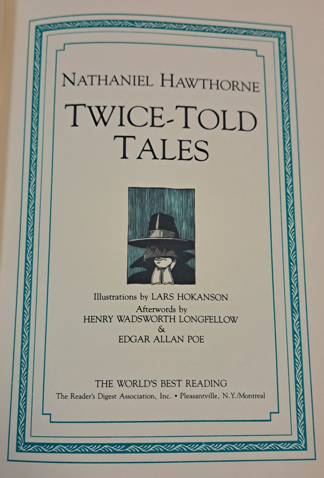 Reader&rsquo;s Digest HC 2 Book Lot Hawthorne Twice-Told Tales House Of Seven 7 Gables