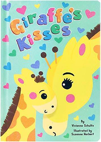 Giraffes Kisses – Sparkle Board Book – Novelty Book – Board book – VERY GOOD