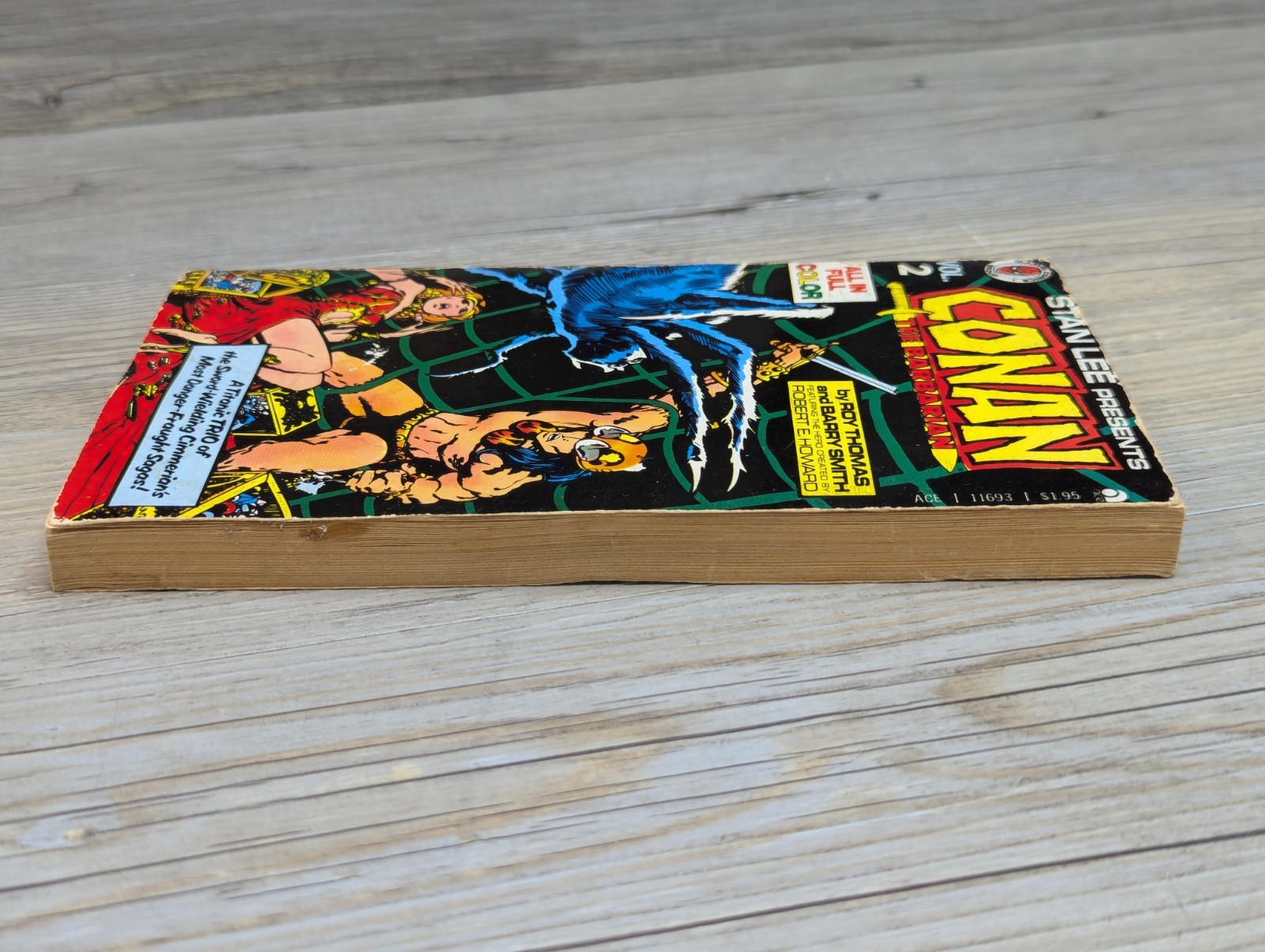 Conan the Barbarian Vol. 2 Graphic Novel Stan Lee Presents Marvel Comics 1978