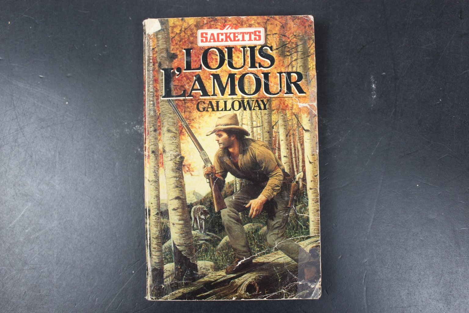Galloway Louis L&rsquo;Amour 1986 The Sacketts Western Adventure Bantam Books PB