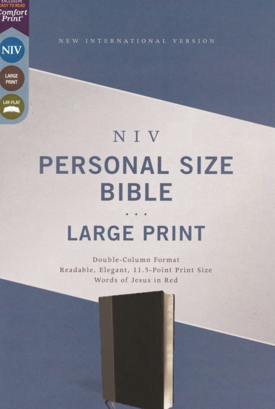 NIV MAGNETIC CLOSURE LARGE PRINT 11.5pt “Word Of God” Personal Bible Leathersoft