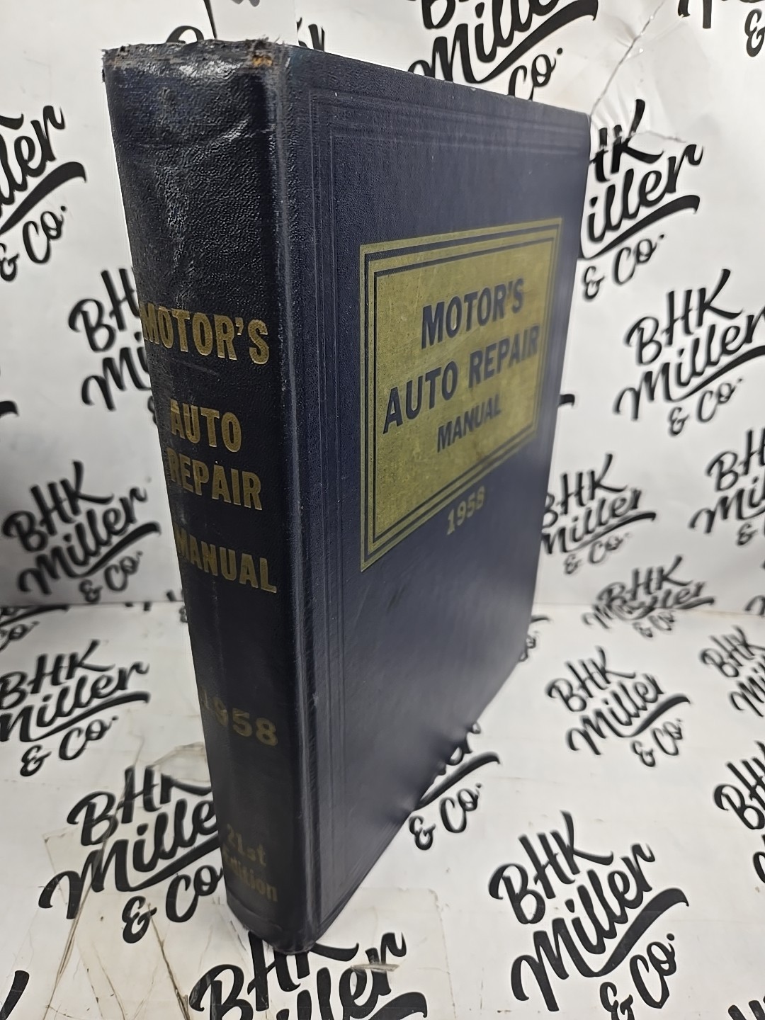 Motor&rsquo;s Auto Repair Manual 1958 HC