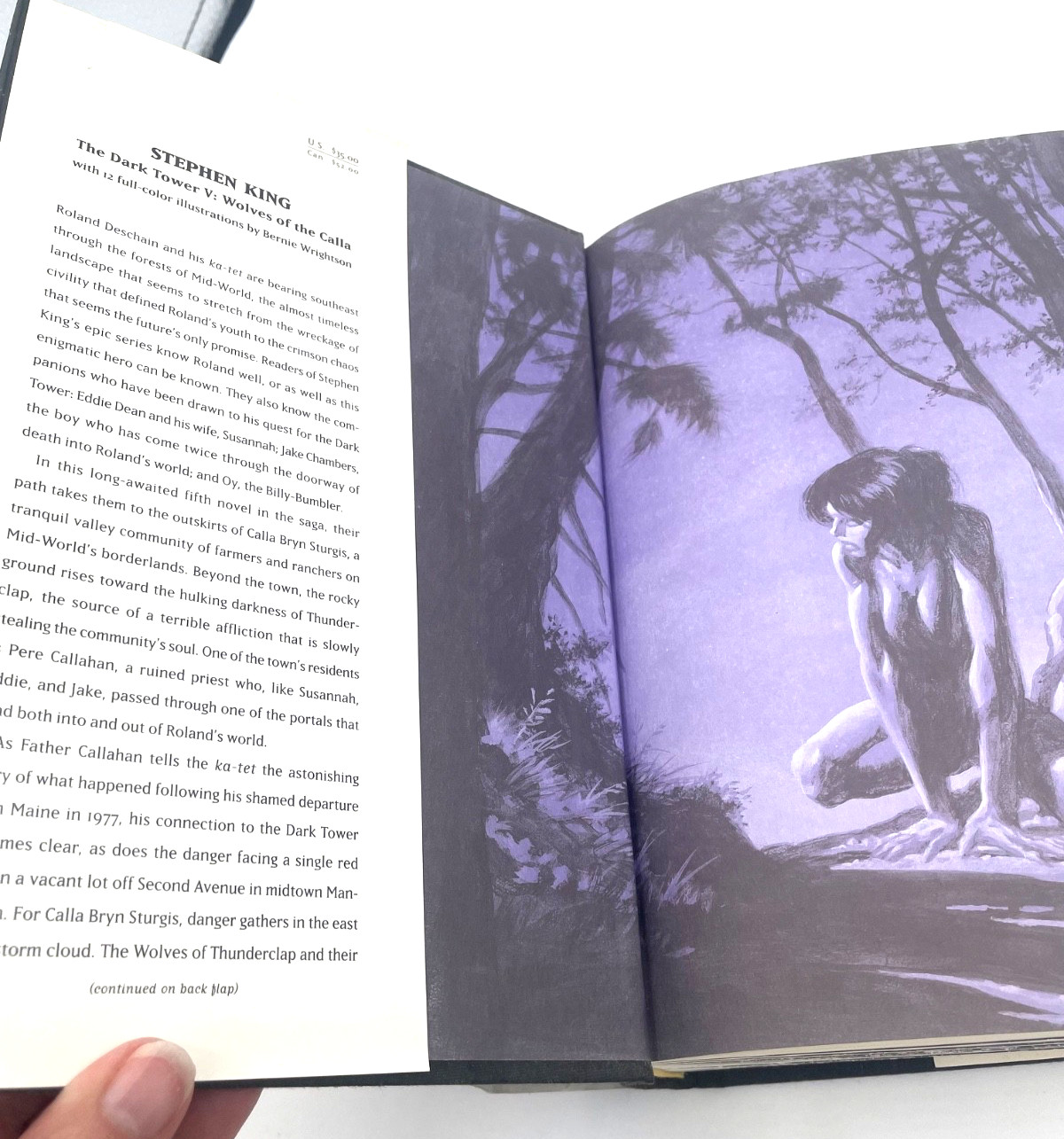 « Wolves of the Calla » Dark Tower V by Stephen King, FIRST EDITION /4th PRINTING