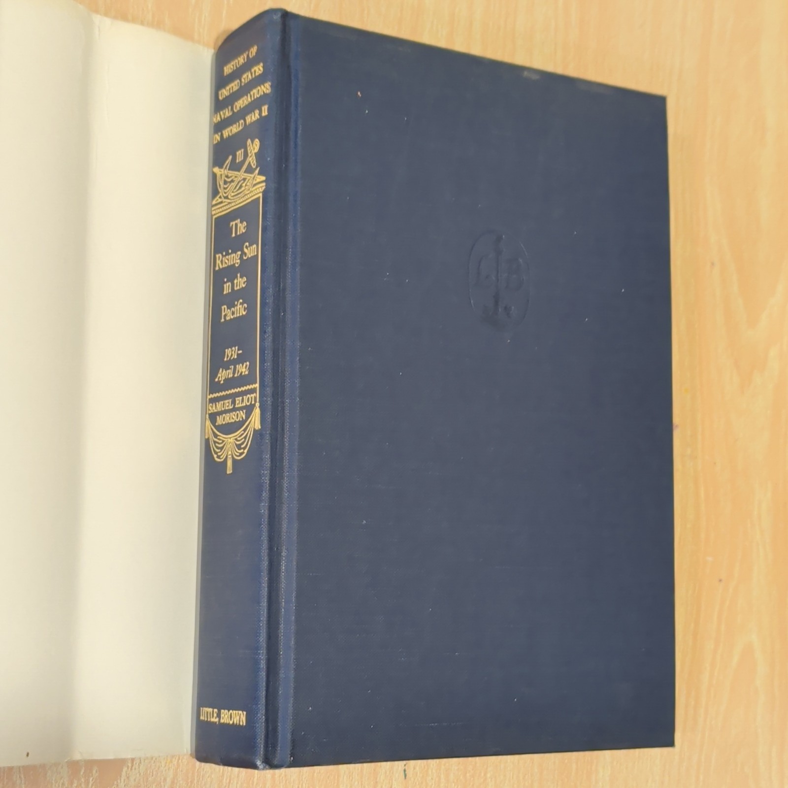 Samuel Eliot Morison Rising Sun in the Pacific Vol 3 HC/DJ 1948 WWII