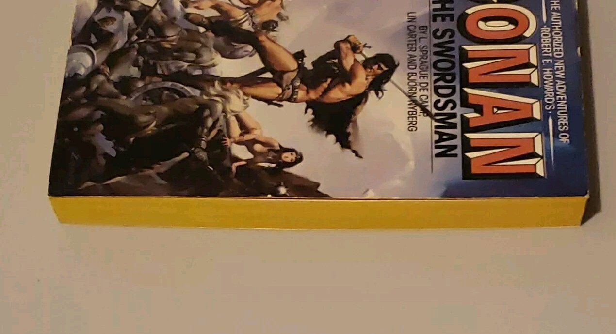 Conan The Swordsman De Camp & Lin Carter 1981 2nd Printing Bantam Fantasy 80s PB