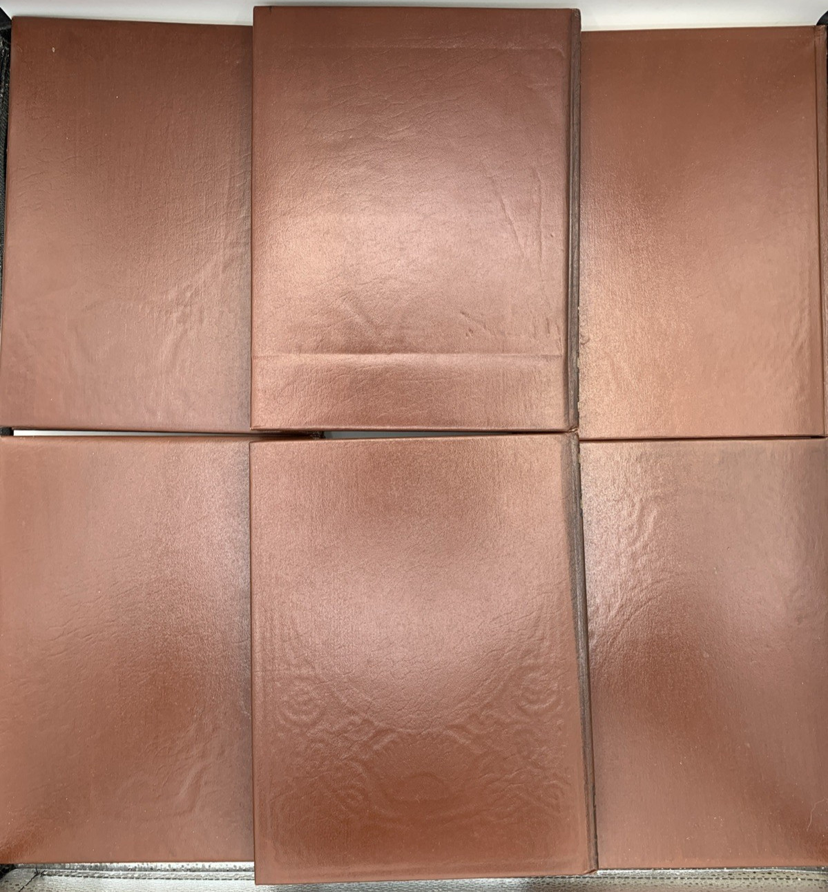 Lot of Eight of the Old West Series, 1970&rsquo;s Leather Cover, B152