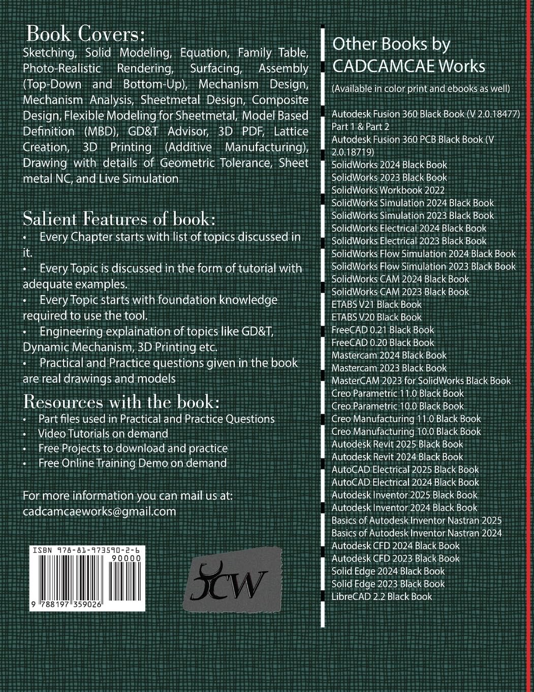 Gaurav Verma Matt Creo Parametric 11.0 Black Book (Edit (Paperback) (UK IMPORT)