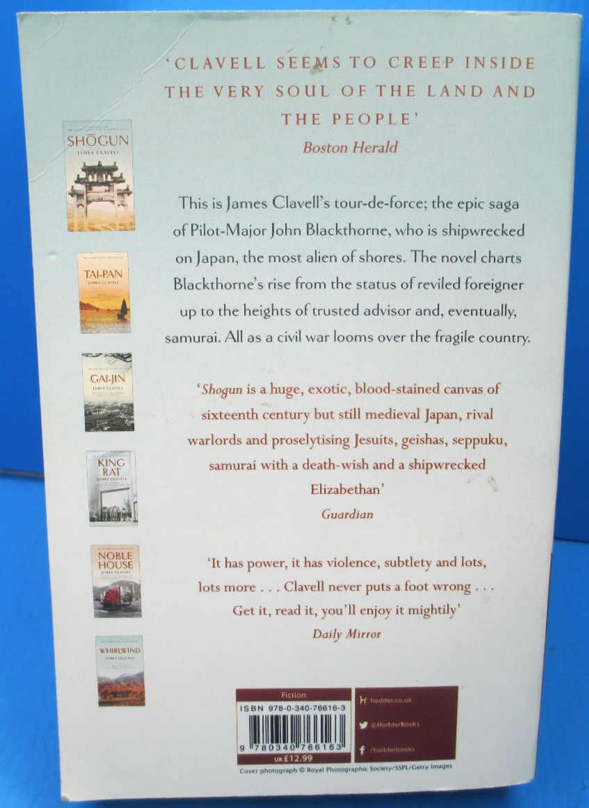 SHOGUN ( THE ASIAN SAGA BOOK 1) JAMES CLAVELL