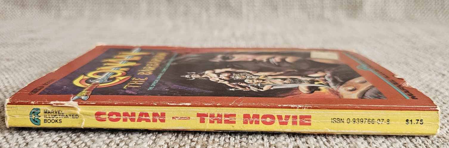 Conan The Barbarian The Official Marvel Comics Illustrated Books 1st Ed 1982