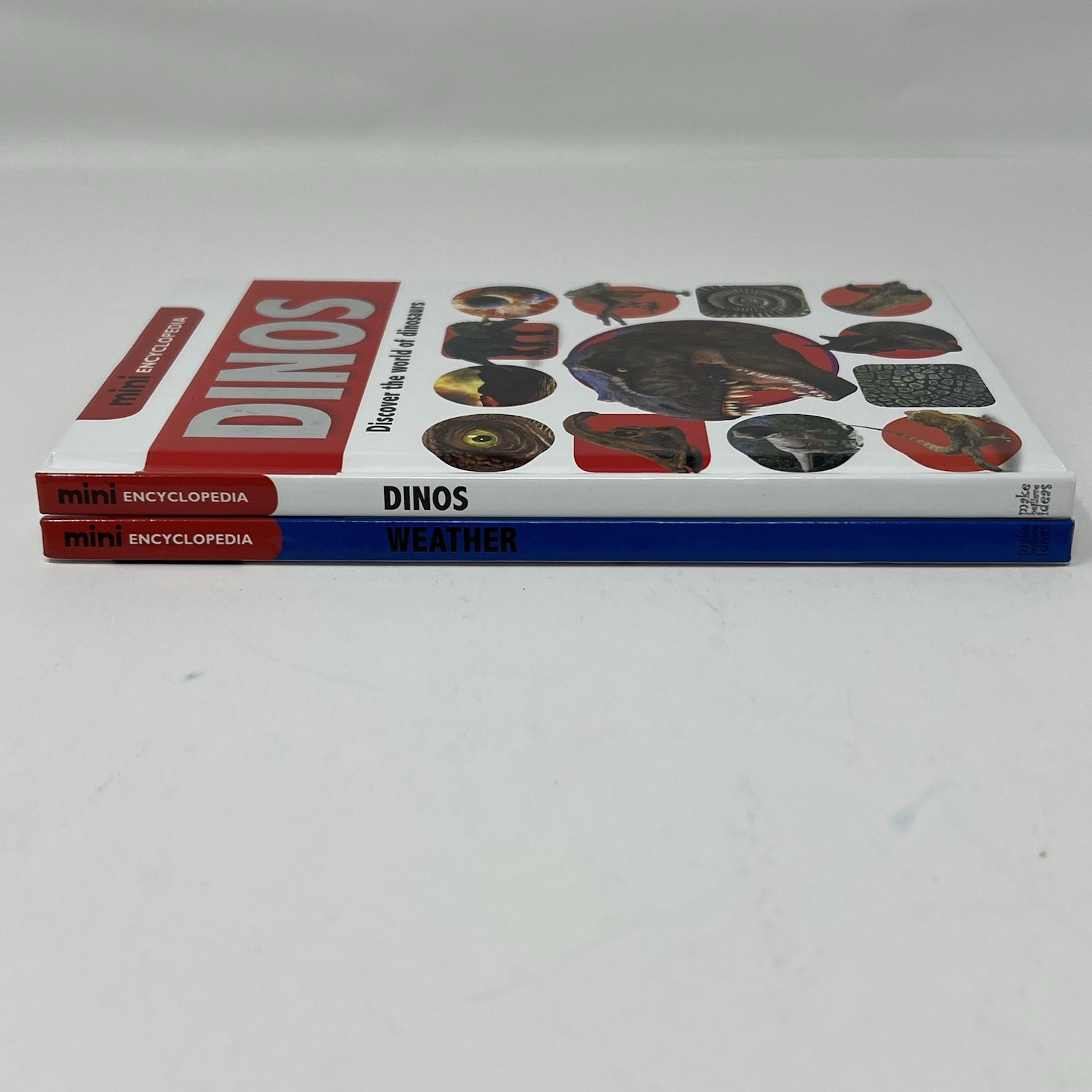 Children&rsquo;s Mini Encyclopedia Lot of 2 Weather Dino&rsquo;s New