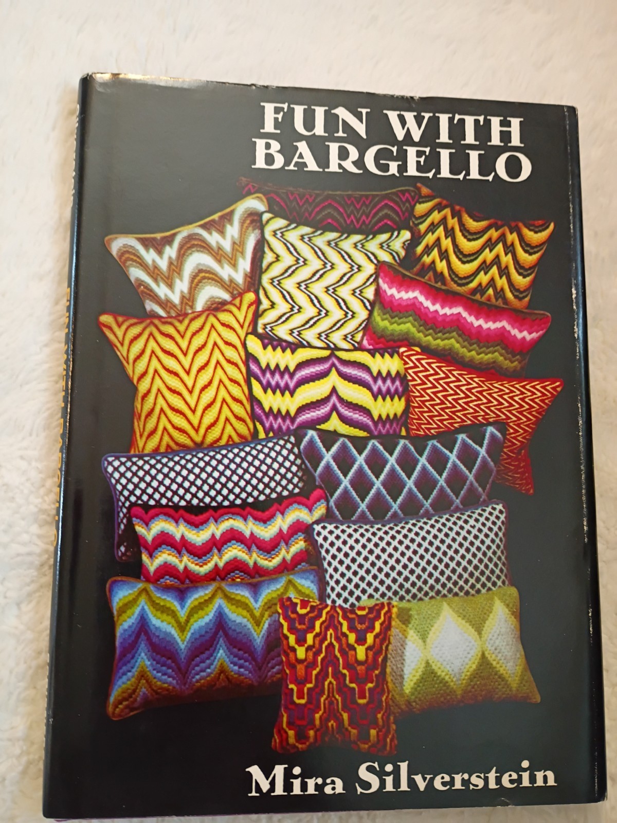 Lot of 3 Mira Silverstein&rsquo;s Needlework Books Upright, Looped & Knotted, Bargello