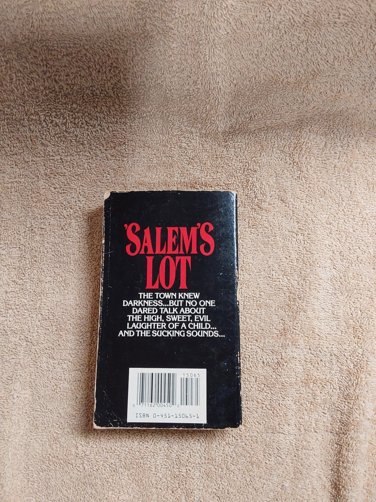 Stephen King Salem&rsquo;s Lot Paperback