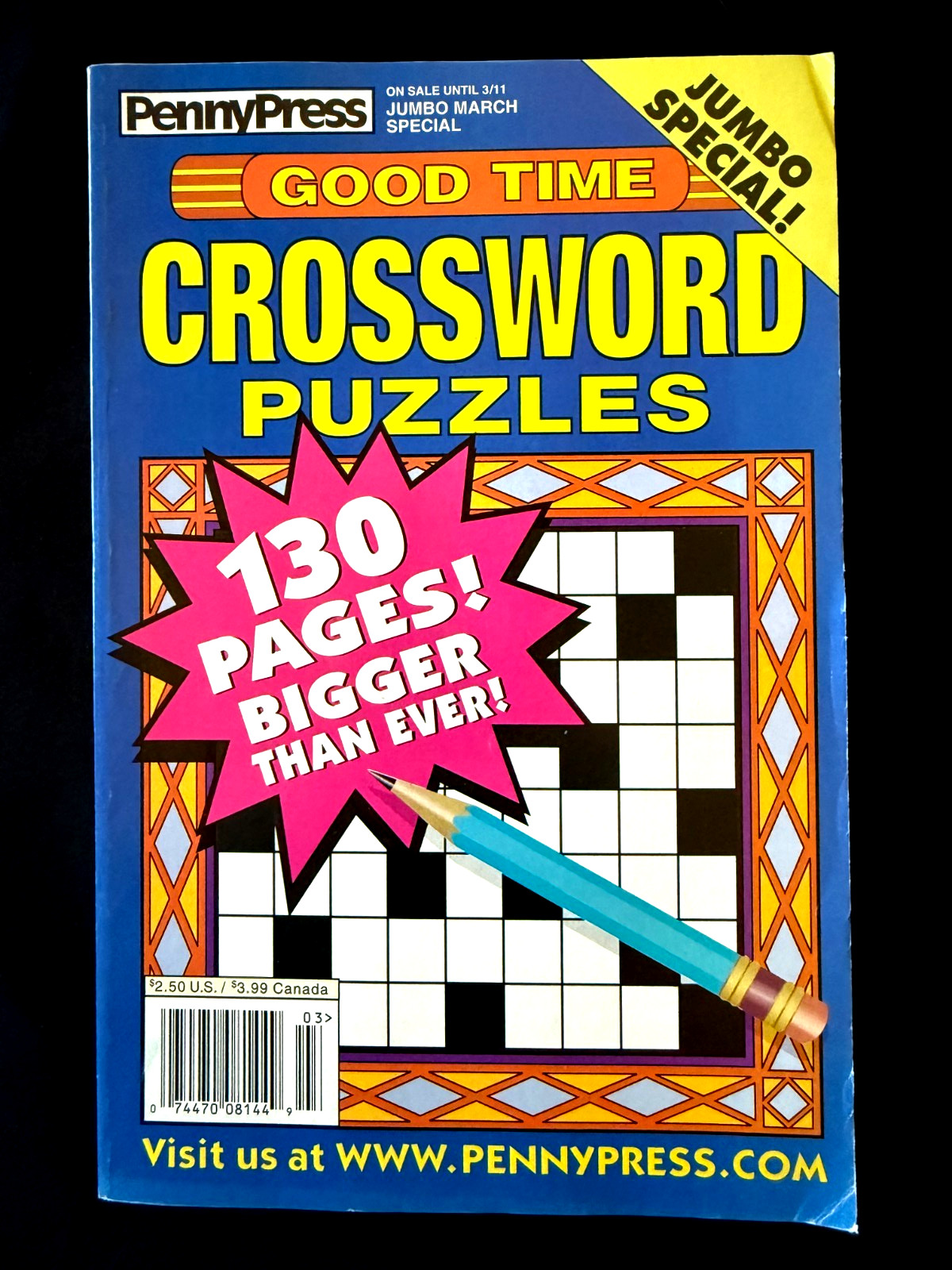 NEW Lot 3 Penny Press 2011 – 2022 Fast & Easy Crosswords crossword Puzzle Books