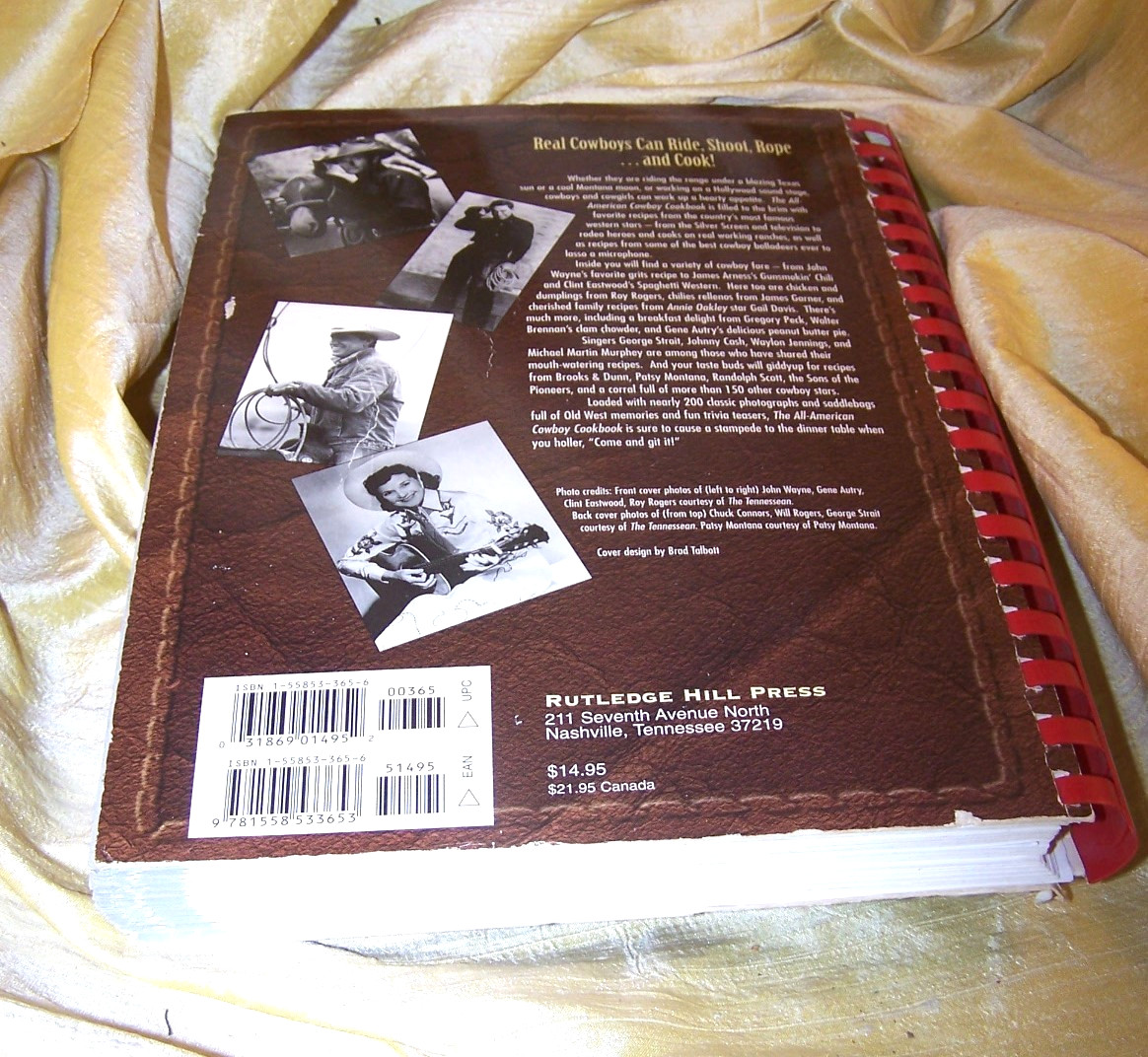 « The All-American Cowboy Cookbook » cook book, 1995, Ken Beck