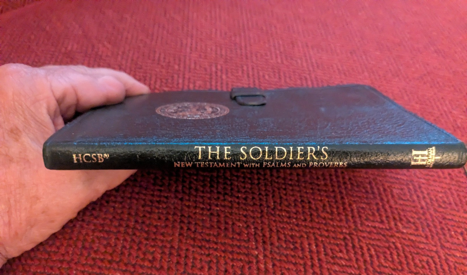 Soldier&rsquo;s New Testament w/Psalms & Proverbs (Dark Green Leather-Like Cover) HCSB