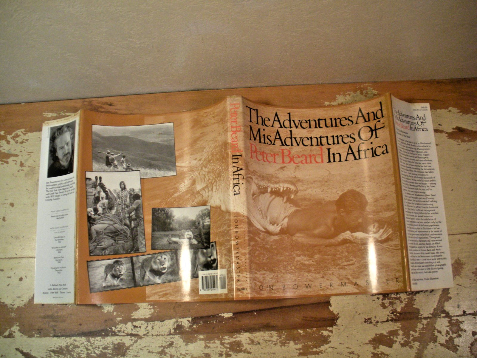 THE ADVENTURES AND MISADVENTURES OF PETER BEARD IN AFRICA 1993 HC/DJ 1st