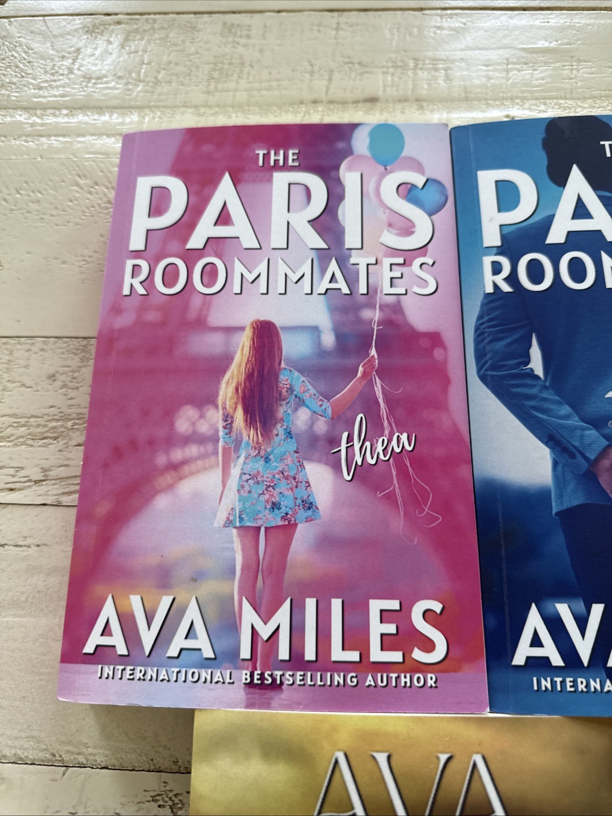 Lot of 5 Ava Miles Romance Books Paris Roommates Irish Series Dare River Novel