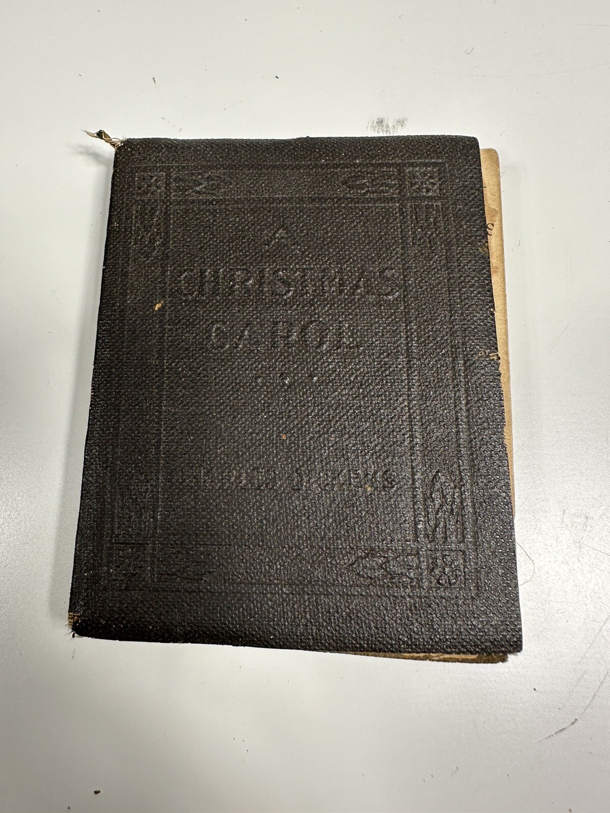 Little Leather Library – A CHRISTMAS CAROL Charles Dickens Antique Book 1920&rsquo;s
