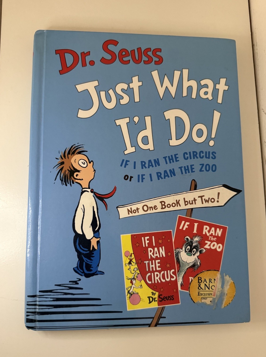 Dr Seuss JUST WHAT I&rsquo;D DO If I Ran the Circus If I Ran the Zoo 1st Ed Banned