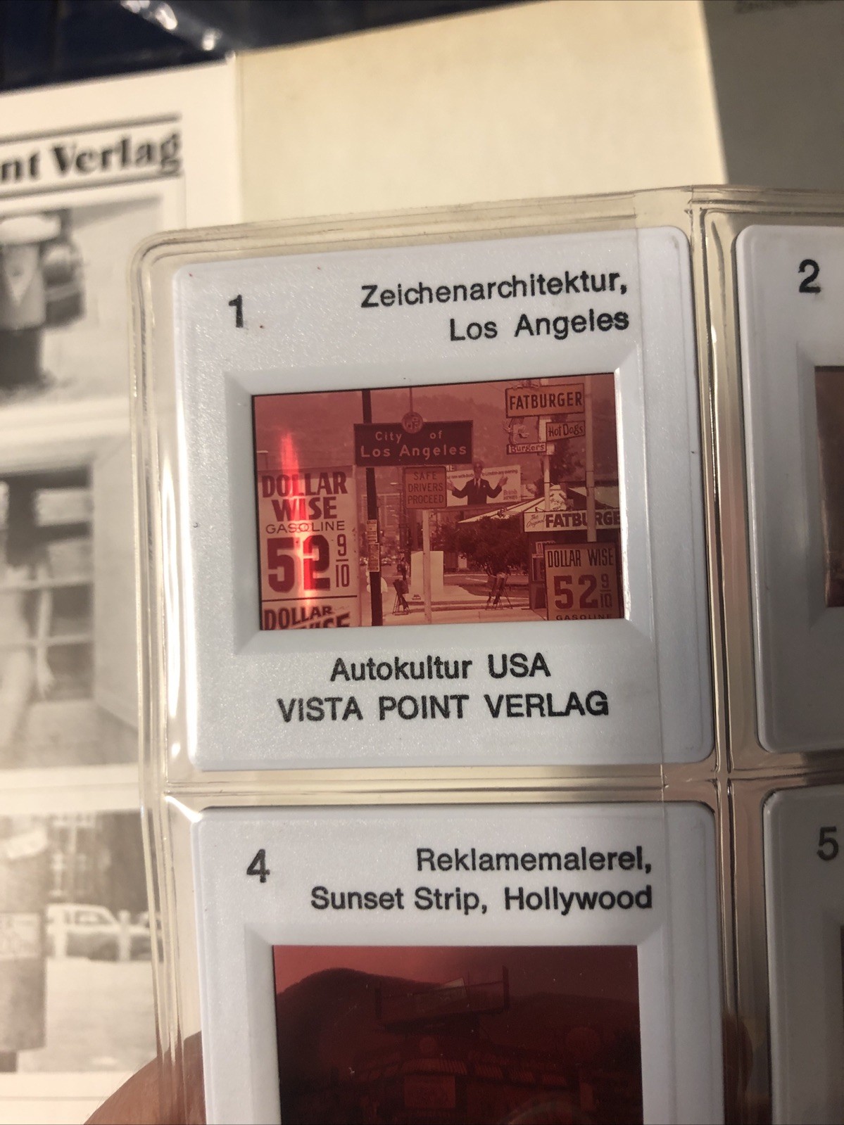 Autokultur USA Book And 12 Slides Of Car Culture In America Roadside Attraction