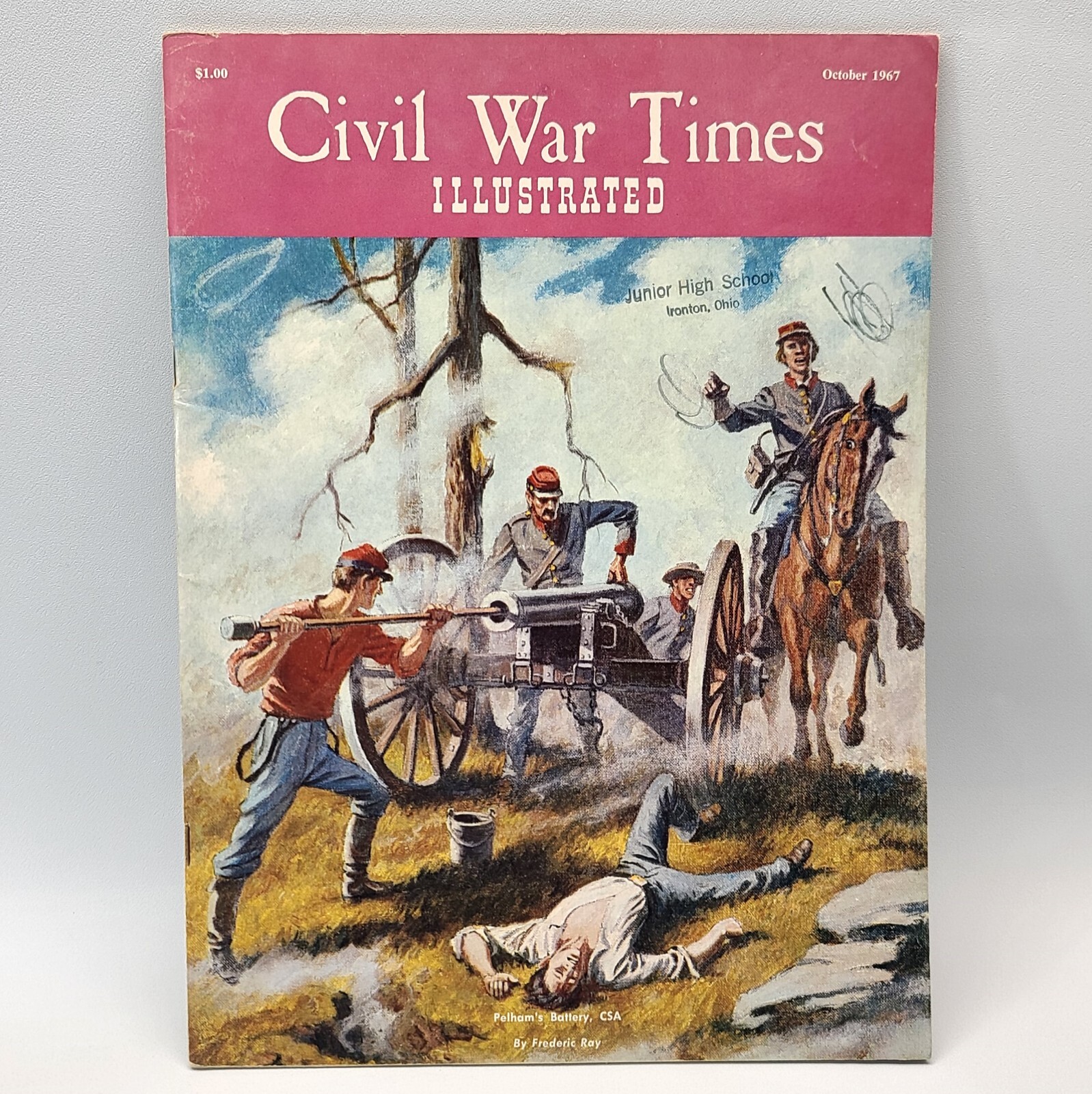 ⭐️ Vintage Civil War Times Illustrated Magazine October 1967