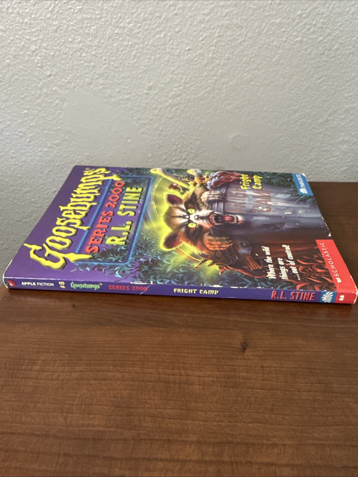 Goosebumps Series 2000: Fright Camp – R.L. Stine – 1st Print Vintage 1998