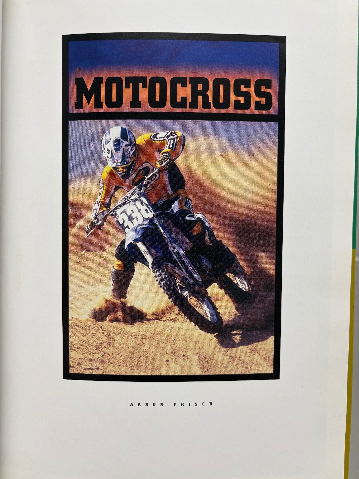 Motocross Aaron Frisch 2002 First Edition World of Sports Capstone Press