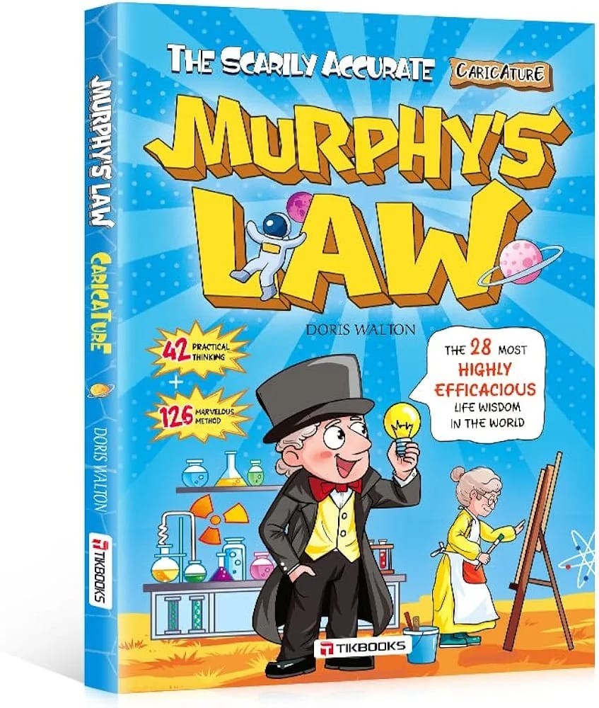 Murphy&rsquo;s Law Learning Book for Kids 8-12 with 128 Pages Paperback Illustrated