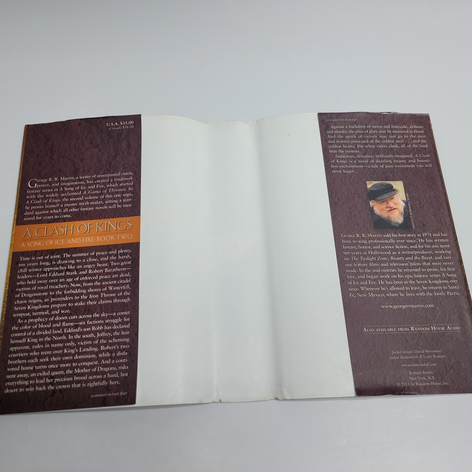 Clash of Kings by George R. R. Martin (1999, Hardcover)