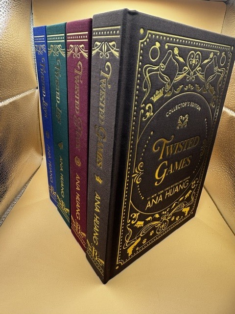 Twisted Series 4 Book Hardcover Collector&rsquo;s Edition Bundle New