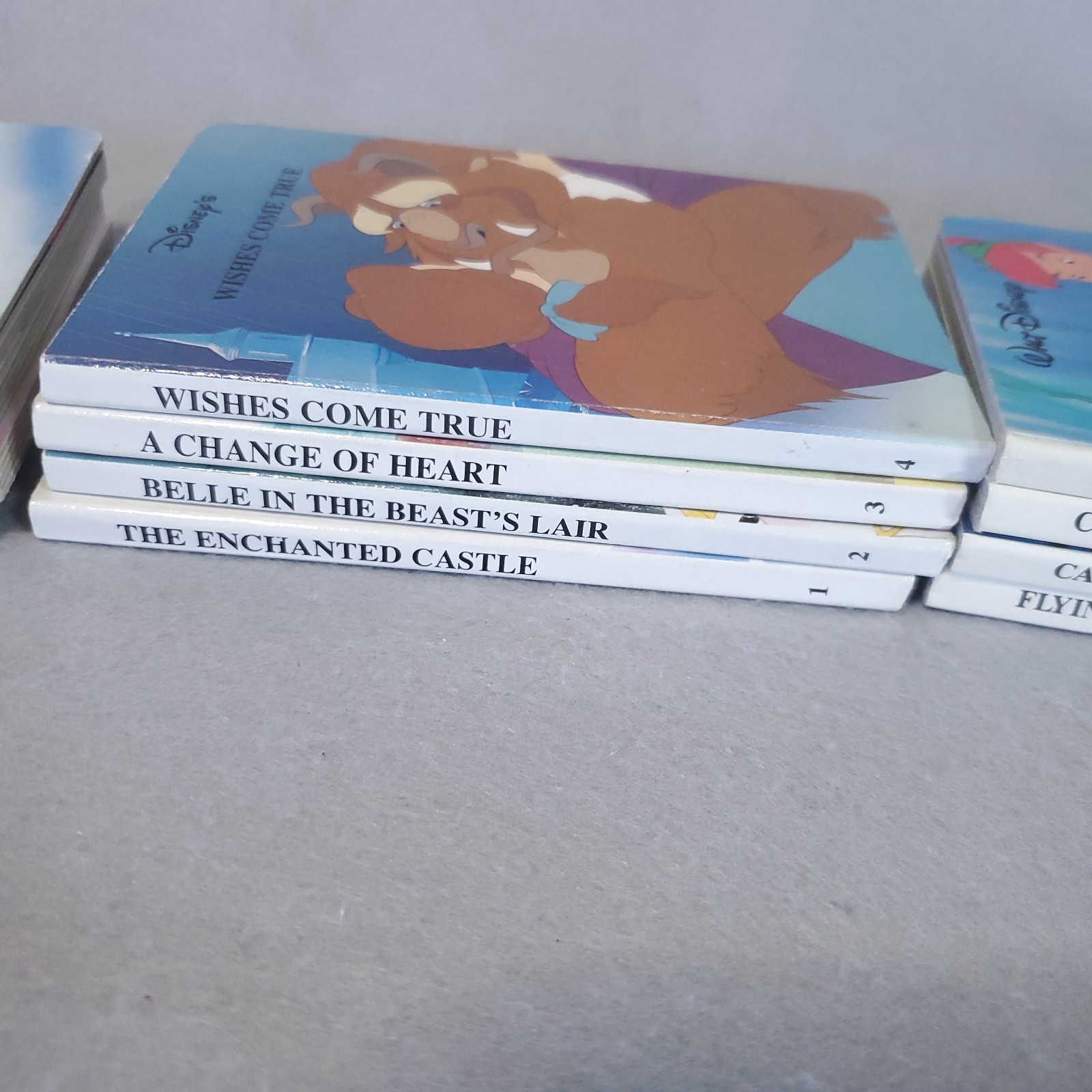Disney Book Lot Hardcover (12) 101 Dalmatians Beauty & The Beast Peter Pan VTG