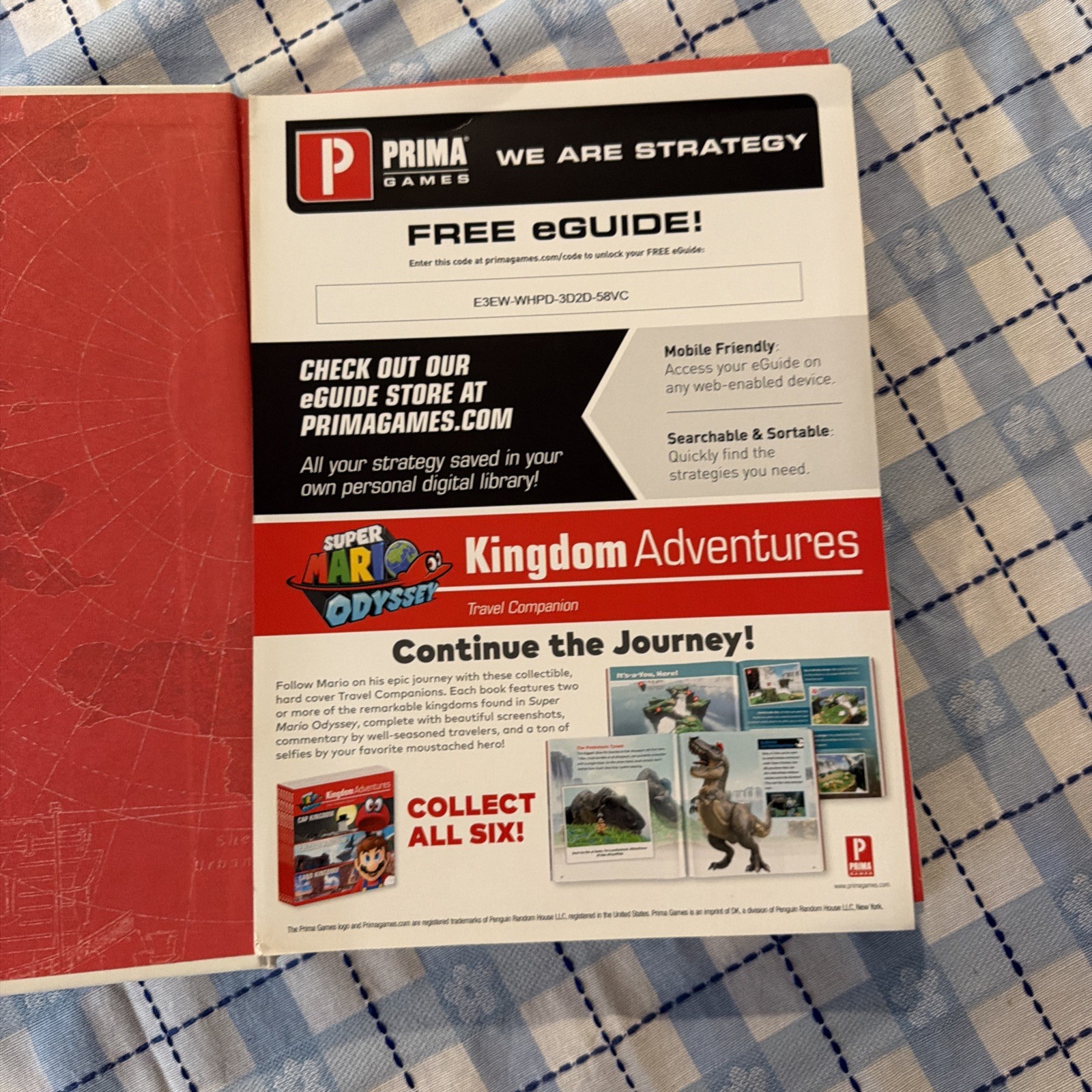 Super Mario Odyssey: Prima Collector&rsquo;s Edition Guide Hardcover Book 2017 poster