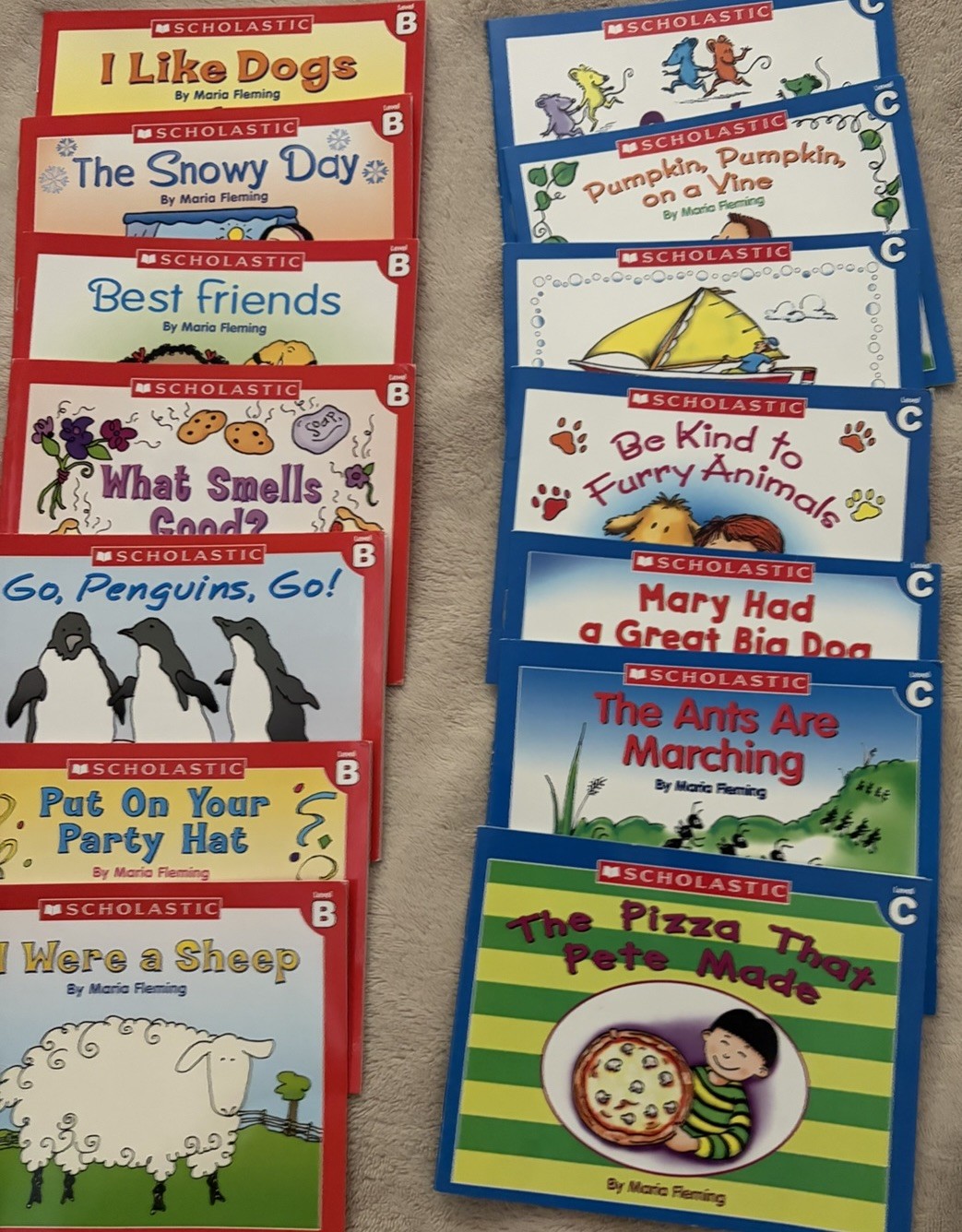 Little Leveled Readers by Scholastic Learn to Read Kids Books Lot 61 A-D