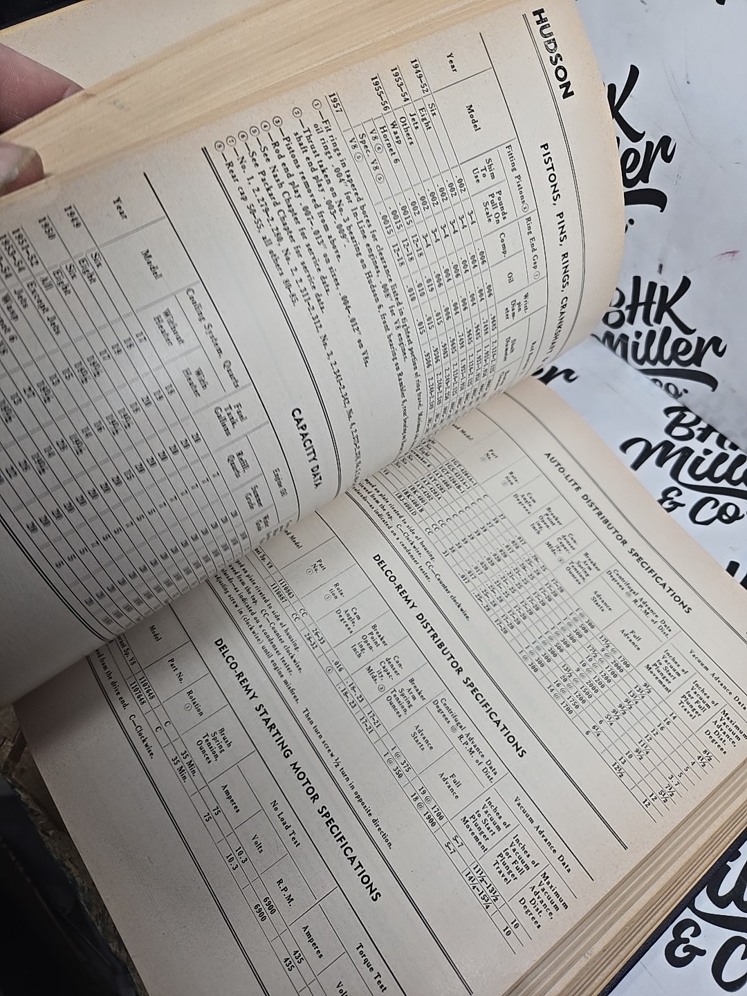 Motor&rsquo;s Auto Repair Manual 1958 HC