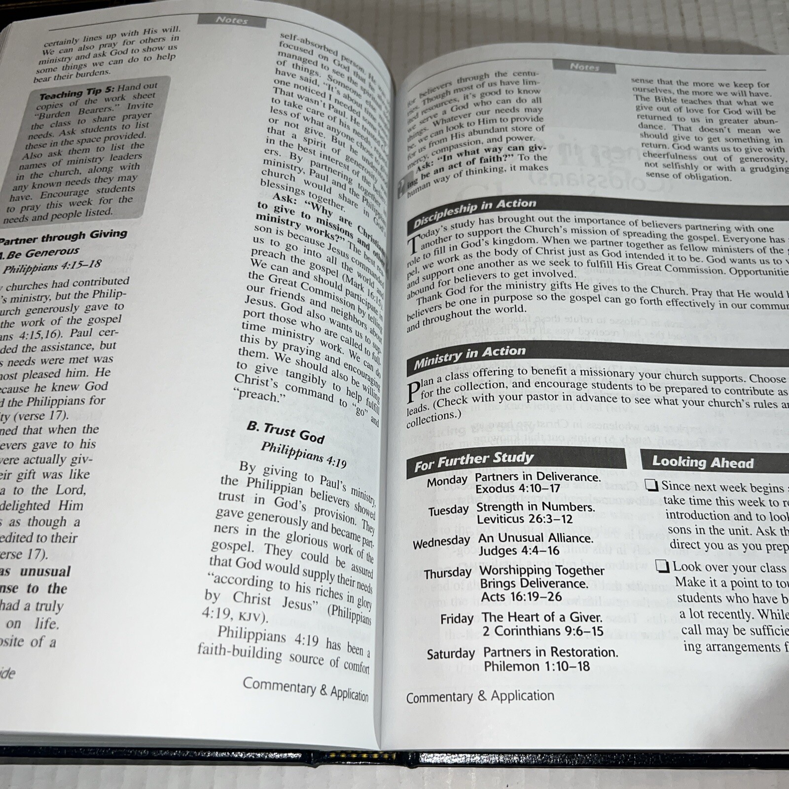 Gospel Publishing House – Bible Studies – Adult Teacher Vol 5: 2010-11