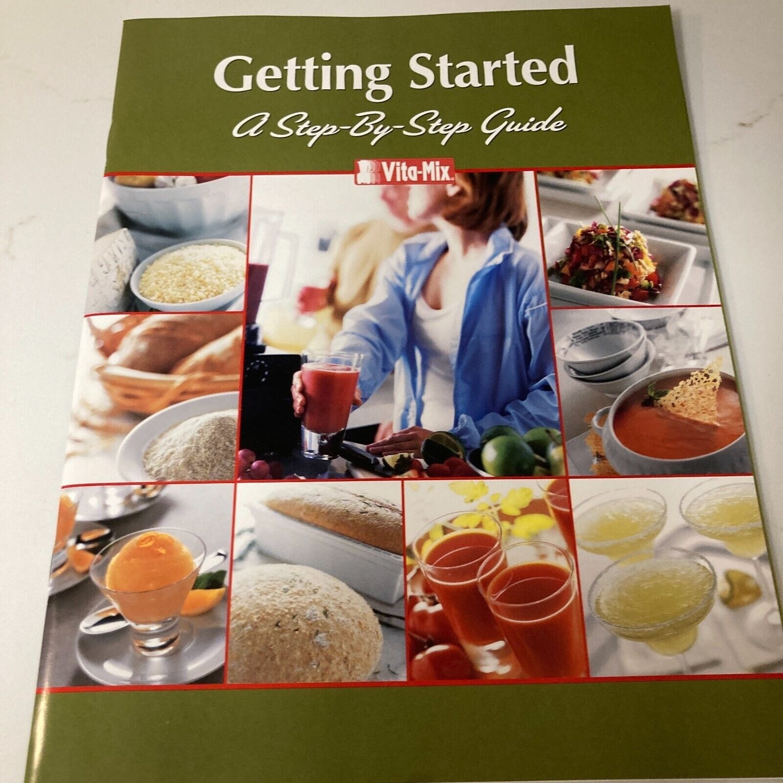 Vita-Mix Whole Foods Cookbook + Owner&rsquo;s Manual + Starting Guide w/ Calories READ