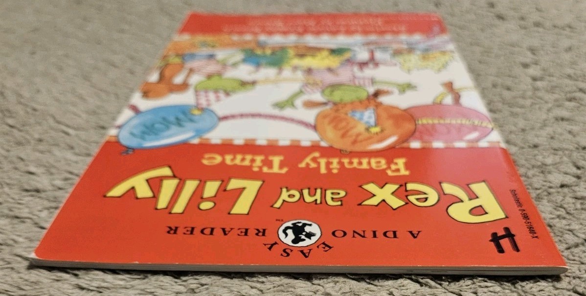 Rex And Lilly Family Time: A Dino Easy Ready By Laurie Krasny Brown